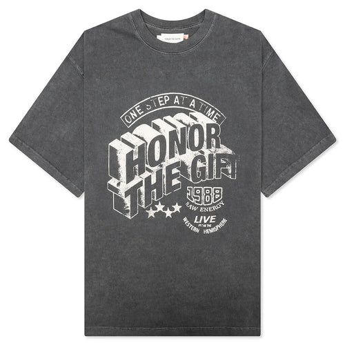 Raw Energy T Shirt Black