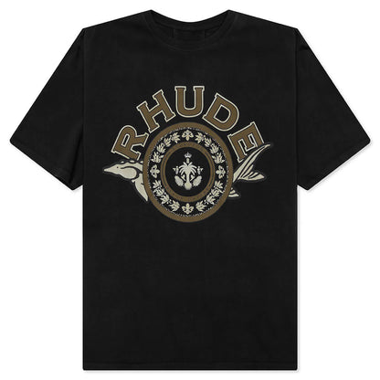 Rhude Black Caviar Tee Vintage Black