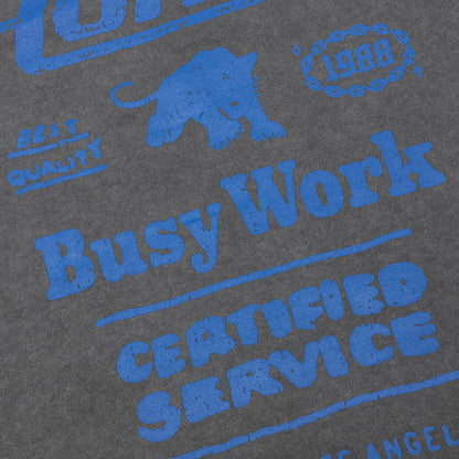 Busy Work T Shirt Black
