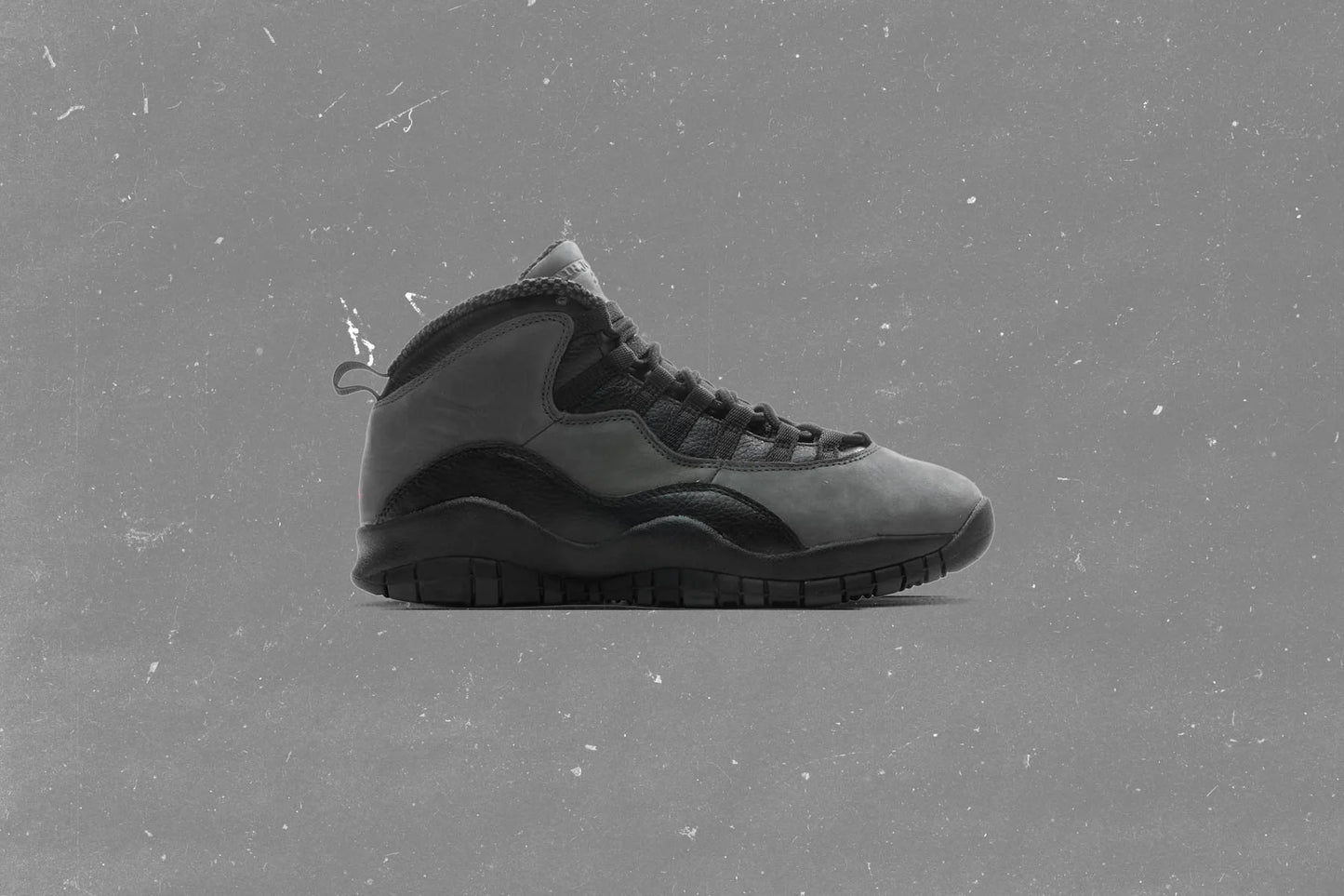 Air Jordan 10 Retro Shadow Charred Grey True Red Black
