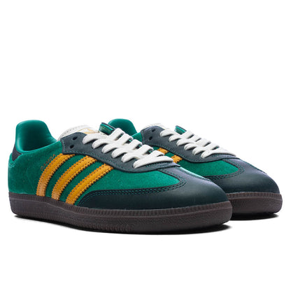 Womens Samba OG Court Green Preloved Yellow Collegiate Green