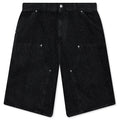 OG Double Knee Short Snake Camo Black