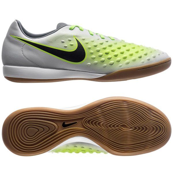 Nike Magista Onda II IC Indoor Soccer Shoes Pure Platinum Ghost Green Clear Jade
