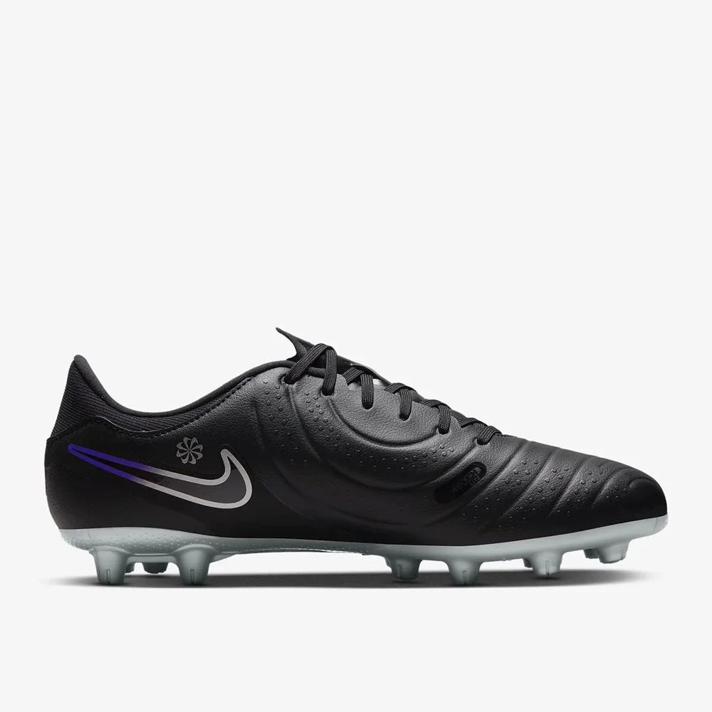 Nike Tiempo Legend 10 Academy Firm Ground Soccer Cleats Black Hyper Royal Chrome