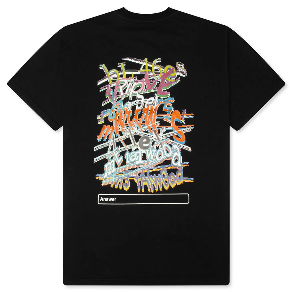Captcha T Shirt Black