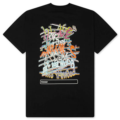 Captcha T Shirt Black