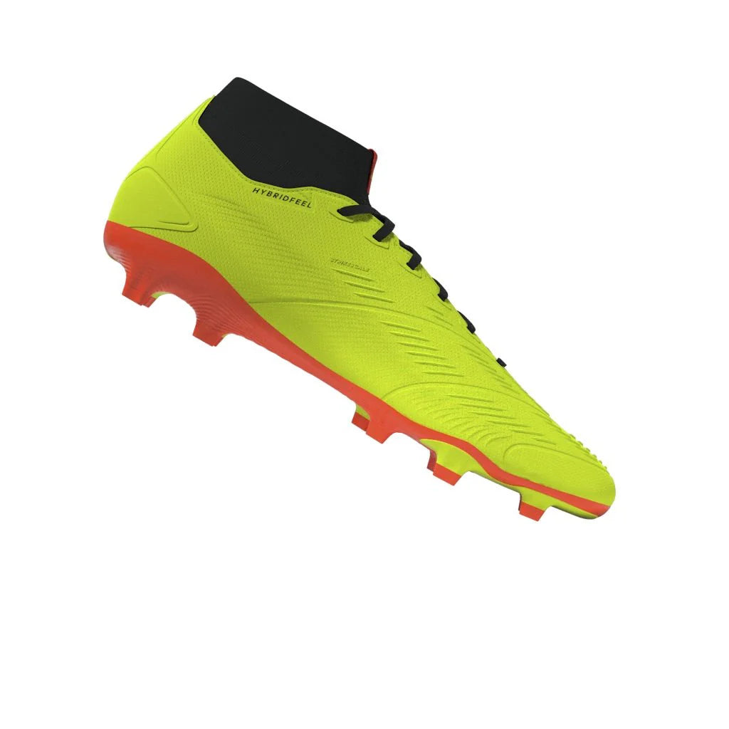 adidas Predator League Sock FG Firm Ground Soccer Cleats Team Solar Yellow Core Black