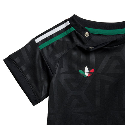 adidas Mexico Third Soccer Baby Kit 2026 Black