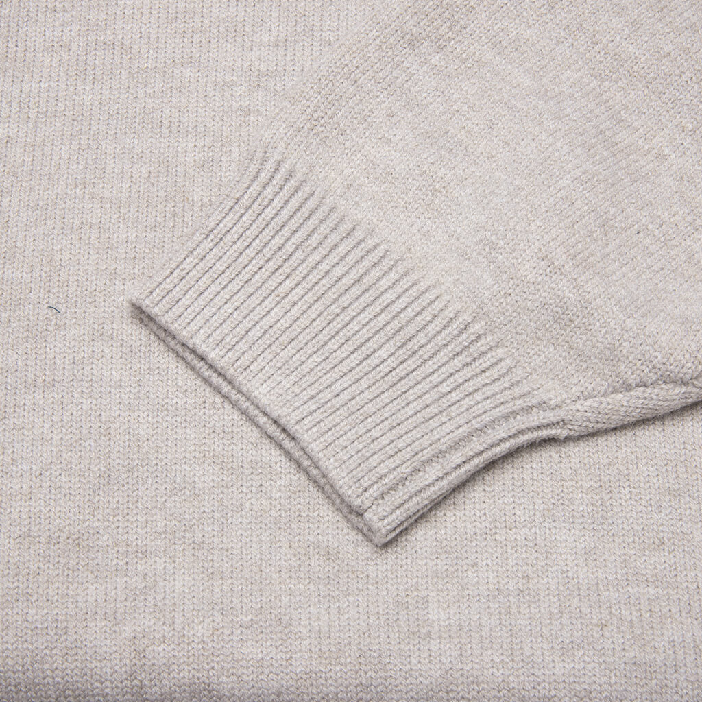 Essentials Knit Polo Core Heather