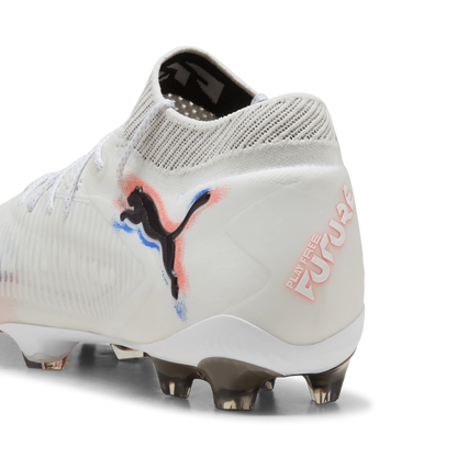 PUMA Future 8 Ultimate Firm Ground Soccer Cleats White Black
