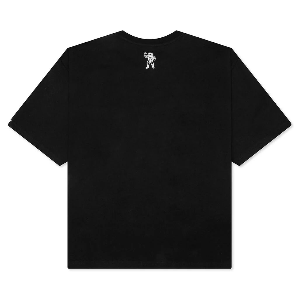 BB Smile S S Crop Fit Knit Black