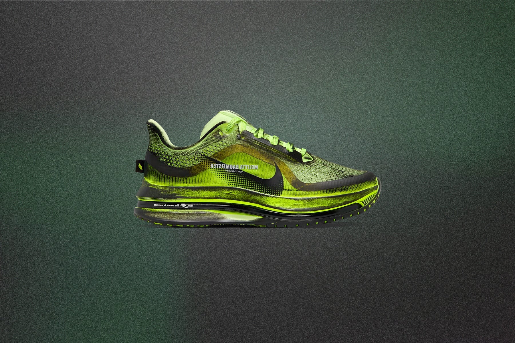 Nike x Melitta Baumeister Womens Pegasus Premium Volt Black Cyber Off White