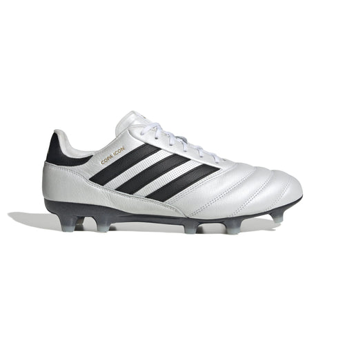 adidas Copa Icon FG Firm Ground Soccer Cleats White Black Gold Metallic