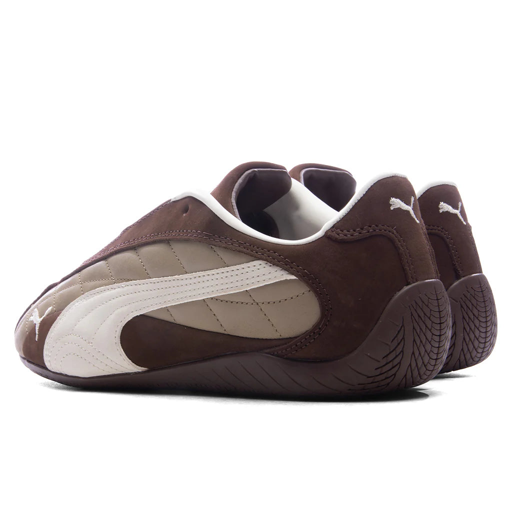 Speedcat Plus Quilted Espresso Brown Warm White