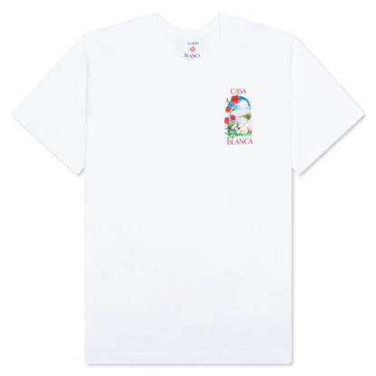 LA Days Printed T Shirt White