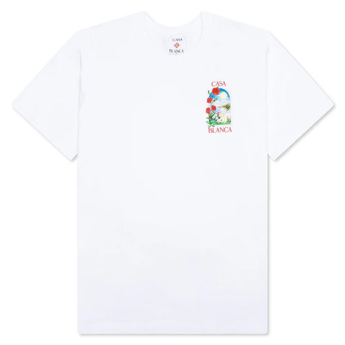 LA Days Printed T Shirt White