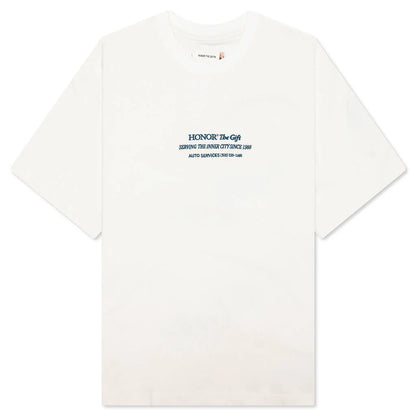 Community S S Tee White