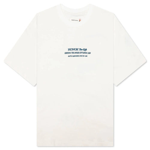 Community S S Tee White