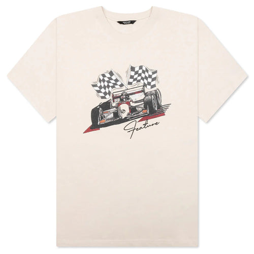 Finish Line Tee Oatmeal