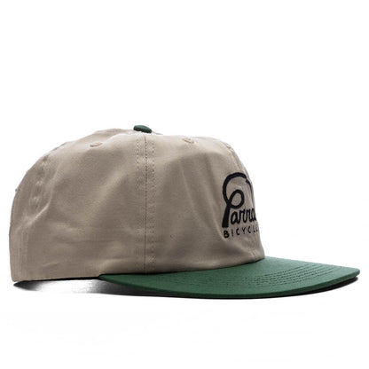 Bicycle Logo 6 Panel Hat Green