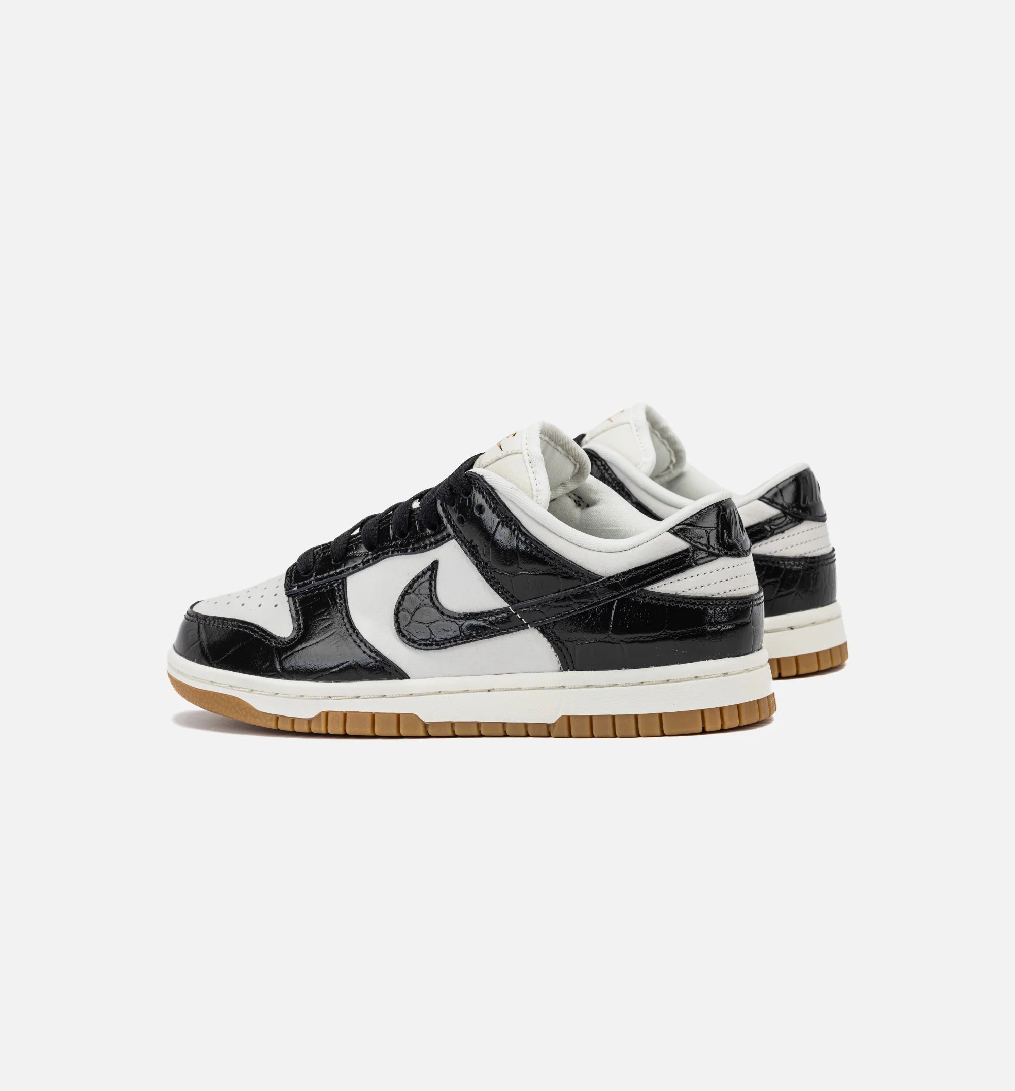 Dunk Low LX Womens Lifestyle Shoe Phantom Black Sail Gum Light Brown