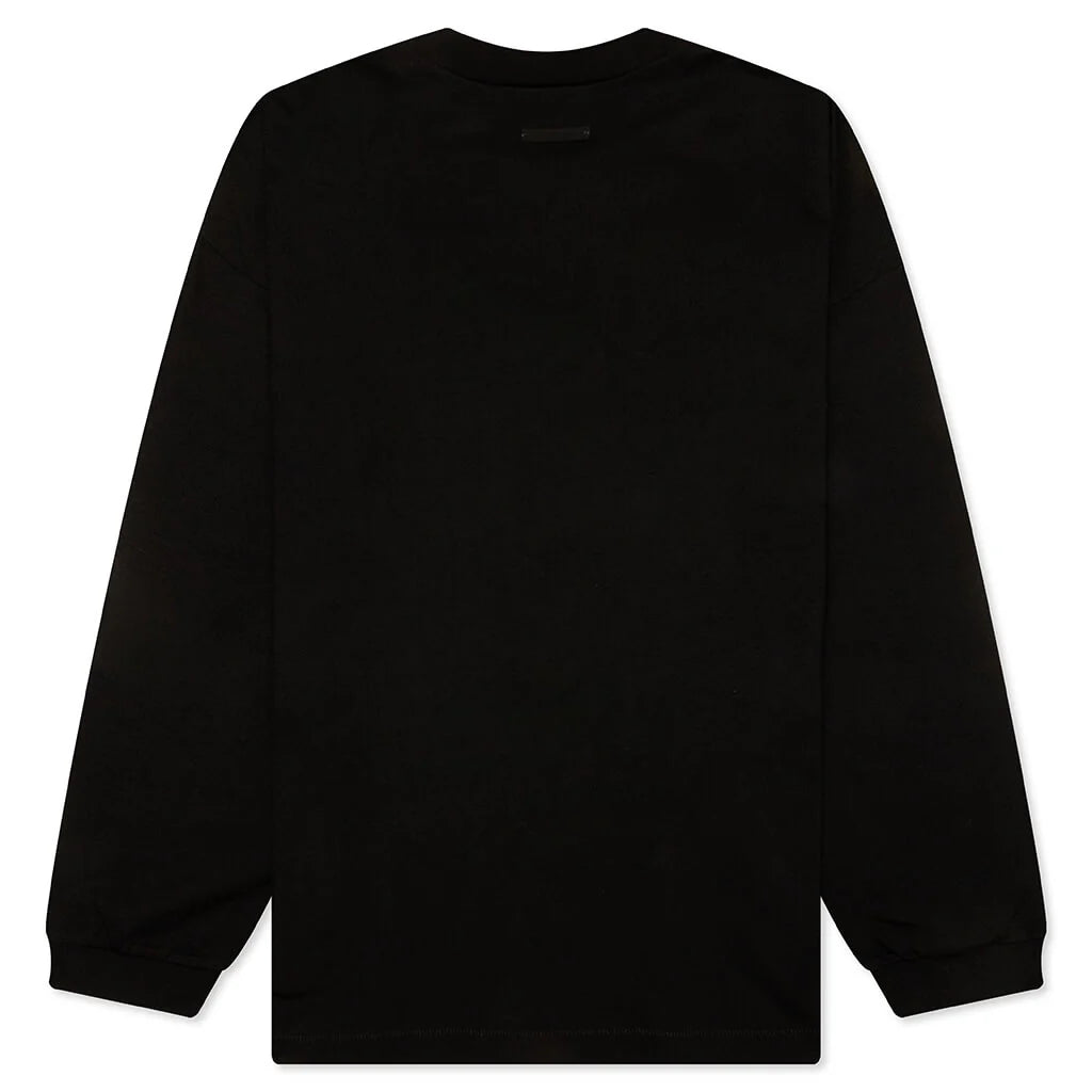 Jersey Long Sleeve Tee Black