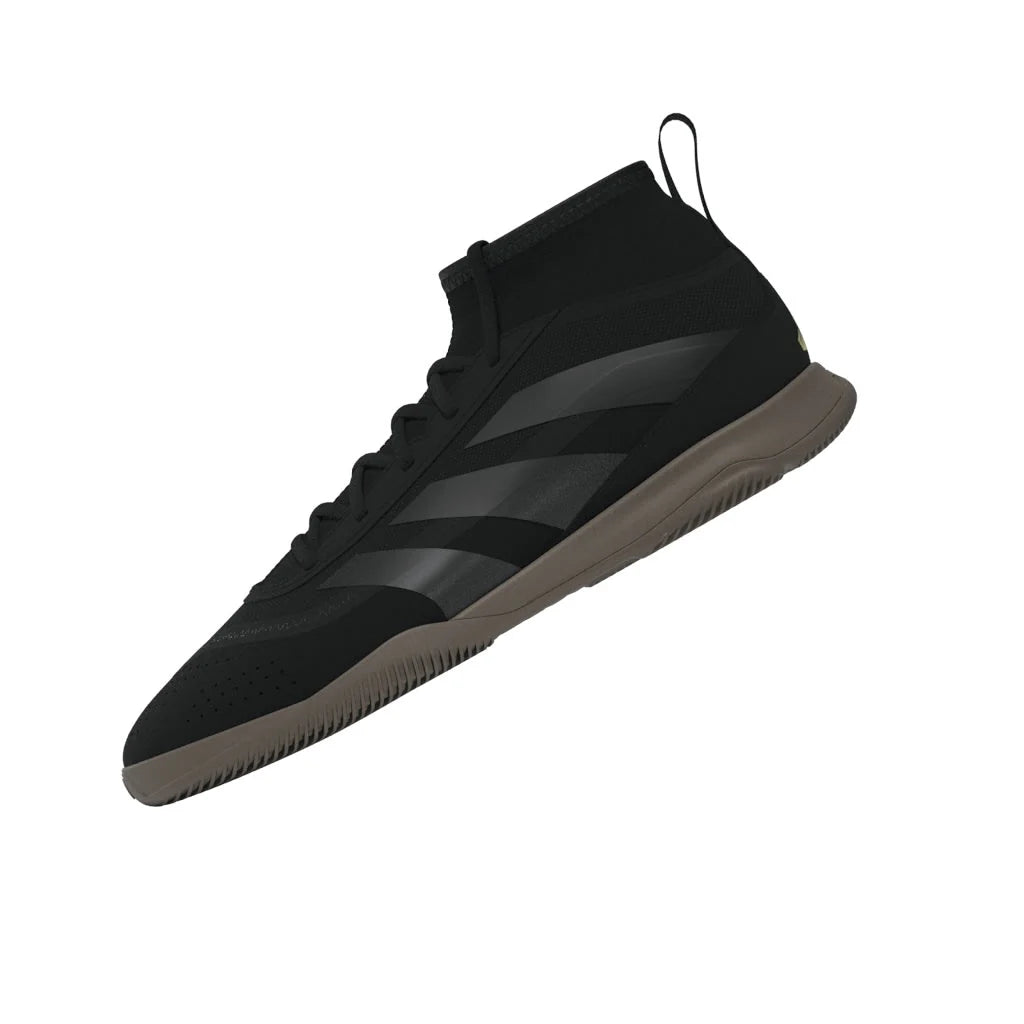adidas Predator League IN Junior Indoor Soccer Shoes Black Carbon Gold