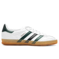 Womens Gazelle Indoor White Collegiate Green Core Black