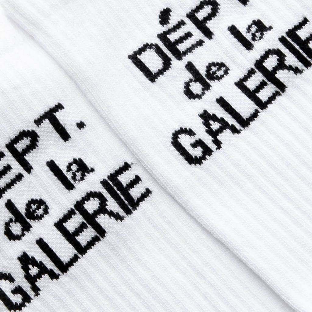 French Clean Socks Clean White