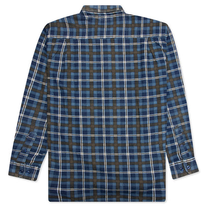 Ribbon Flannel Shirt Assorted