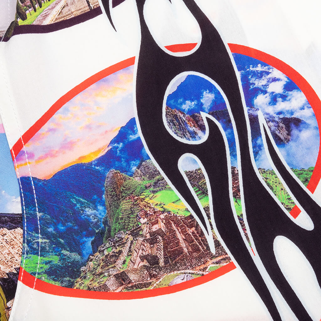 7 Wonder Camp Shirt White