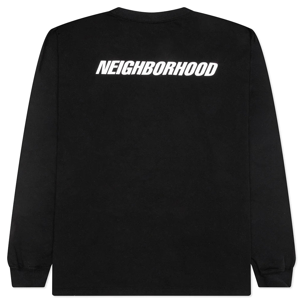 NH L S Tee 6 Black