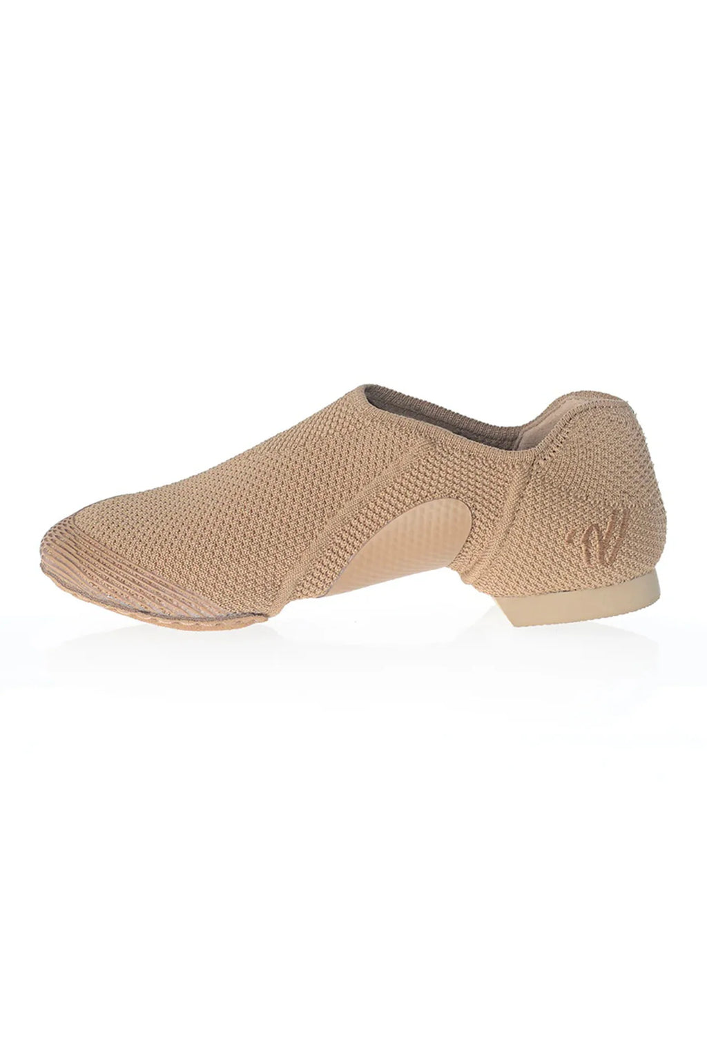 Varsity Knit Strut Tan Dance Shoes