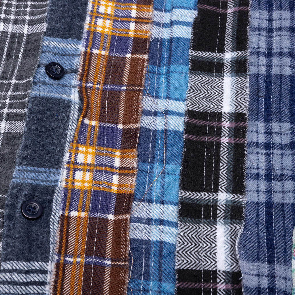 Ribbon Flannel Shirt Assorted