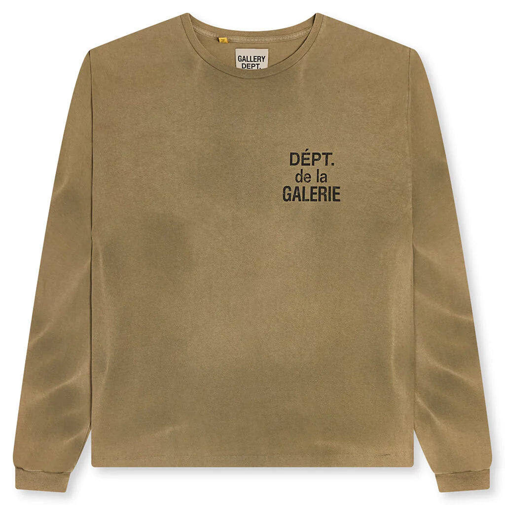 French L S Tee Olive
