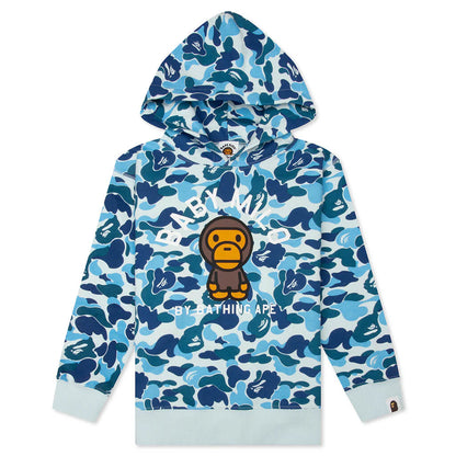 Kids ABC Camo Baby Milo Pullover Hoodie Blue