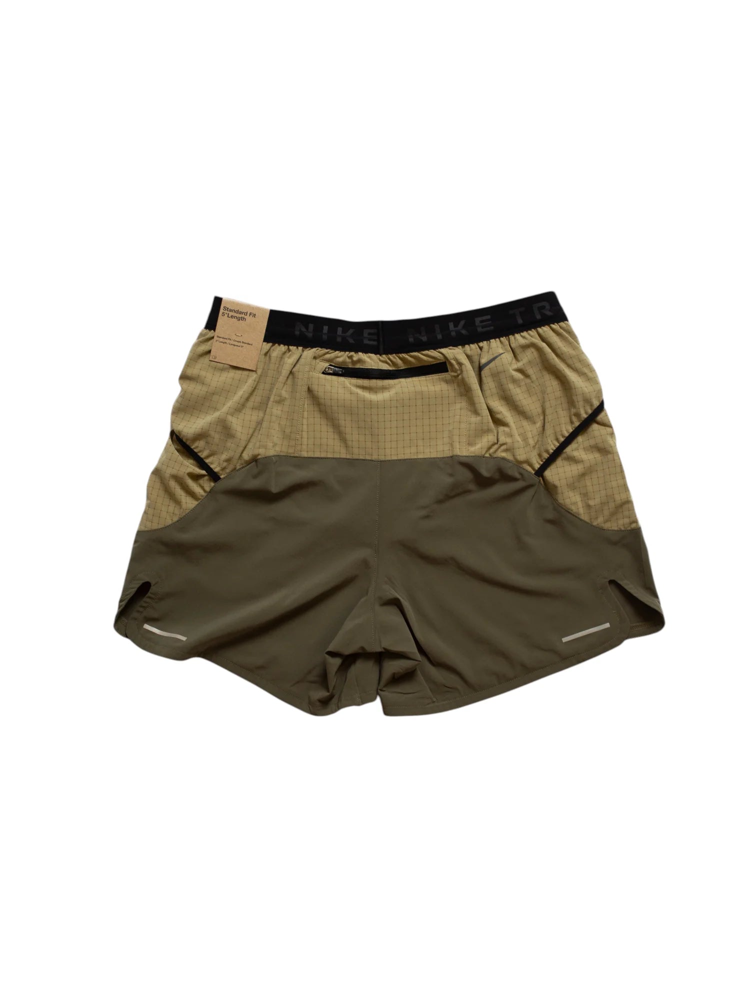 Nike Mens Trail Second Sunrise Dri FIT 5 Brief Lined Running Shorts