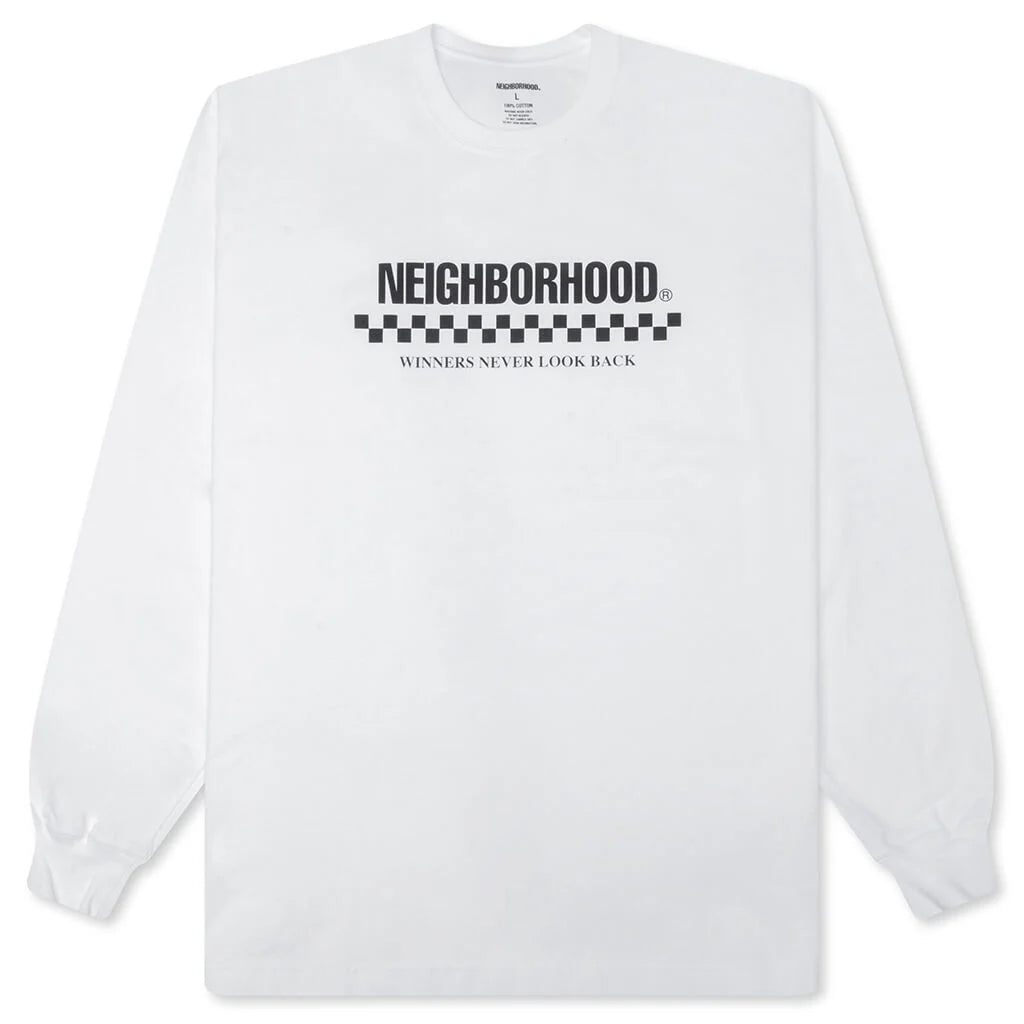 NH Tee L S 02 White