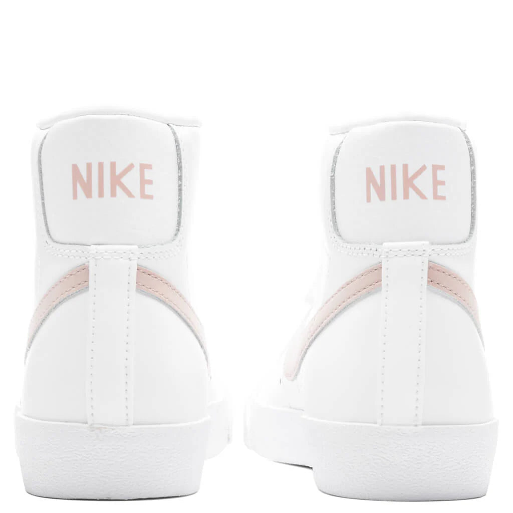 Womens Blazer Mid 77 White Pink Oxford