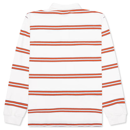 Polo L S Shirt White