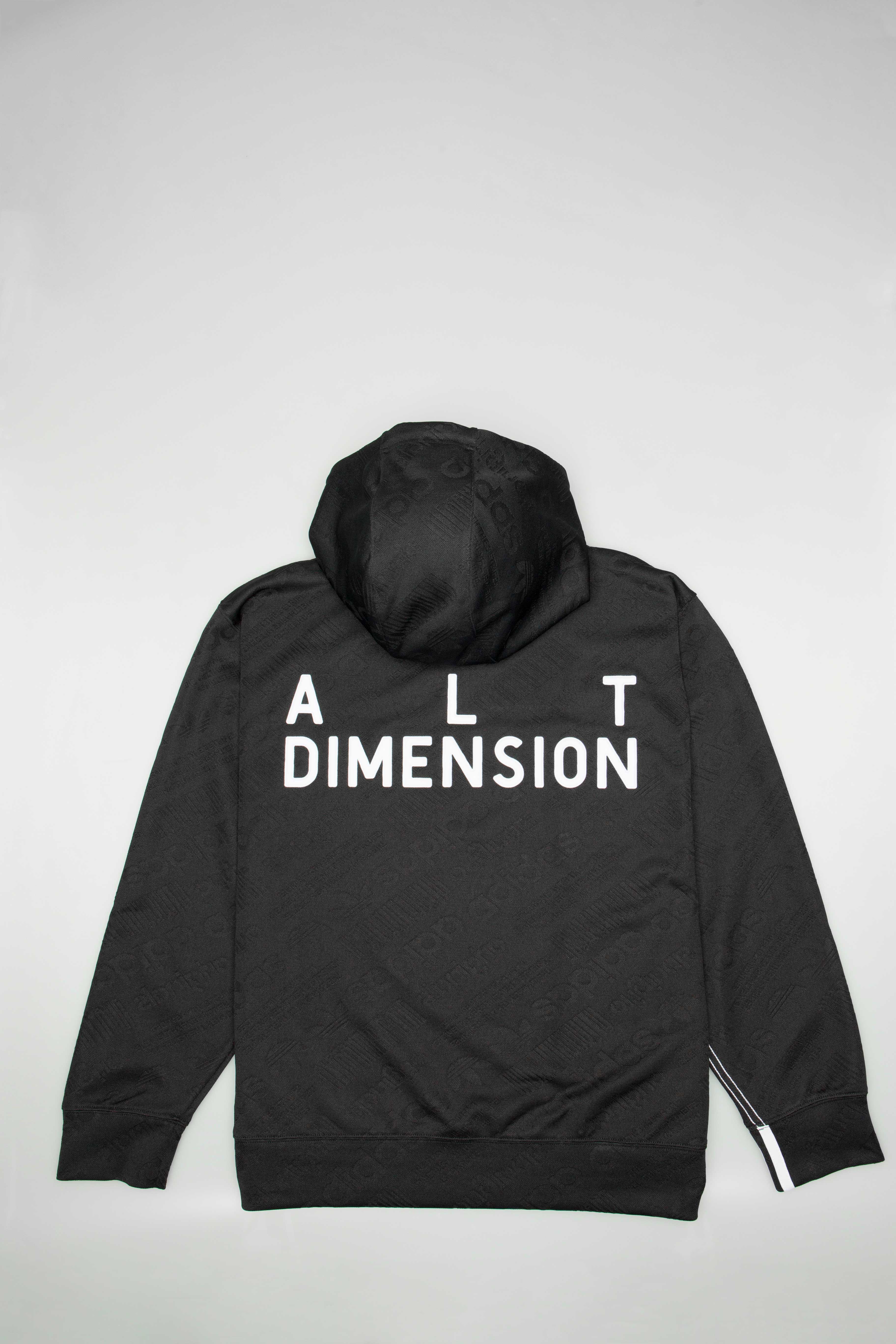 Alexander Wang Collection Jaquard Mens Hoodie Black Black