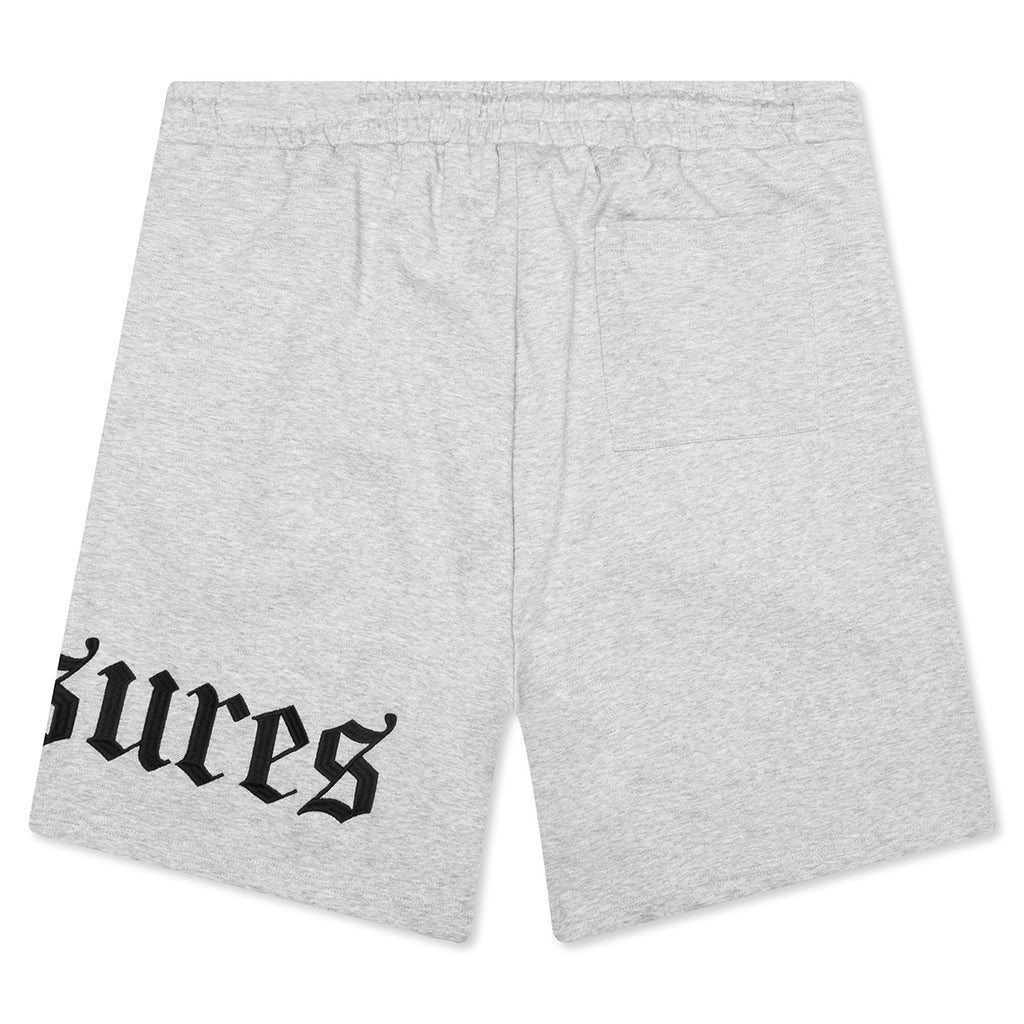 OE Wide Shorts Grey Melange