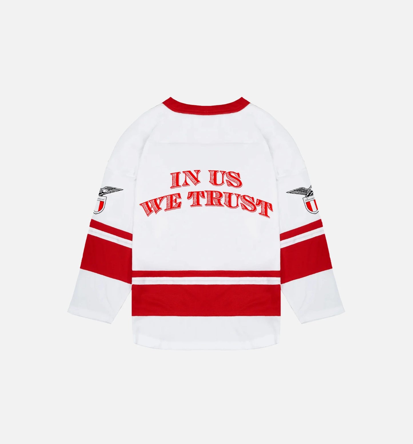 All Eyez Hockey Mens Jersey Red White