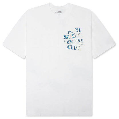 Tonkatsu Boro Wave Tee White