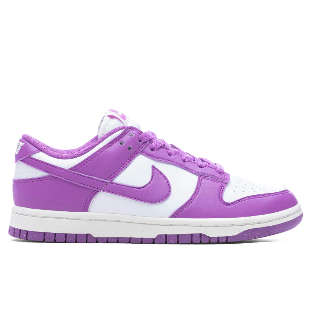Womens Dunk Low Next Nature Summit White Black Raspberry