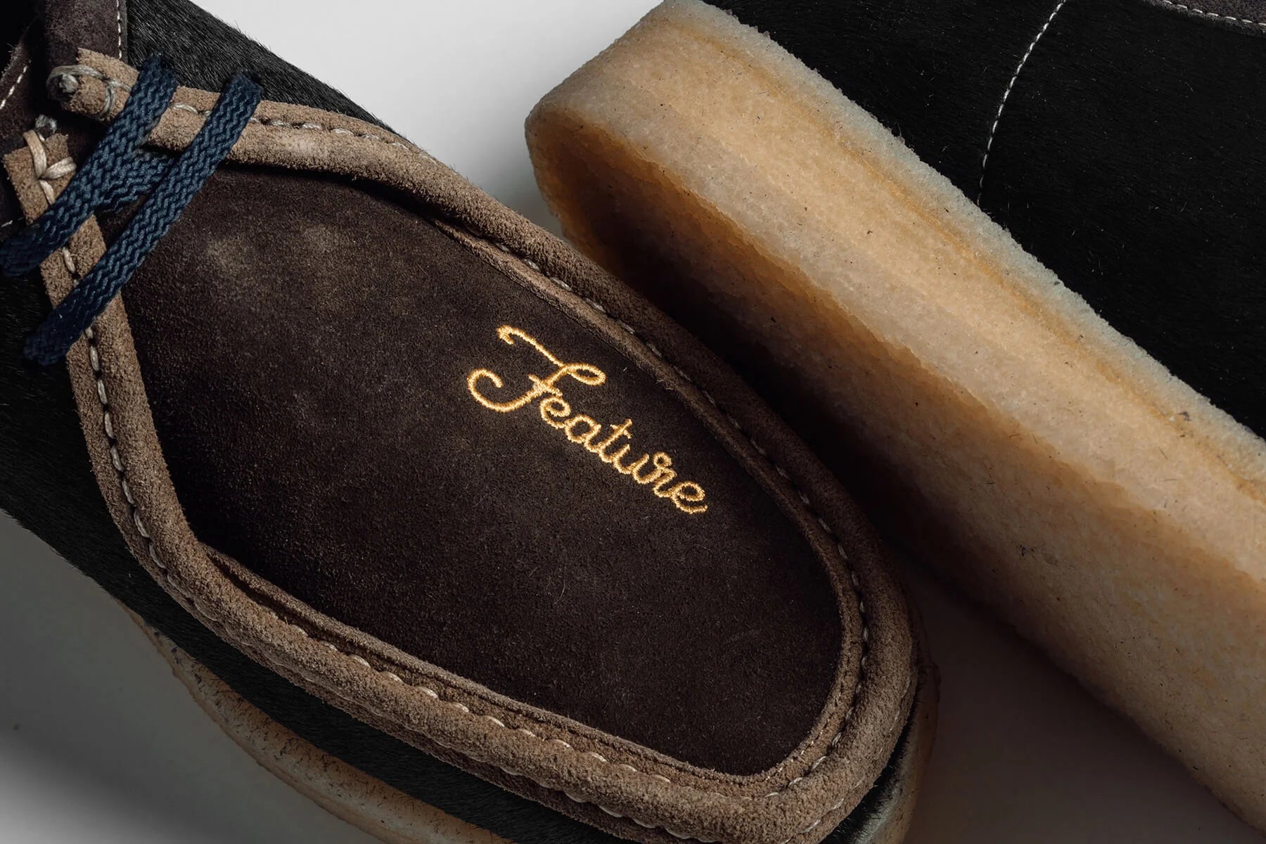 Feature x Padmore Barnes P204 Original Low Top Black Brown