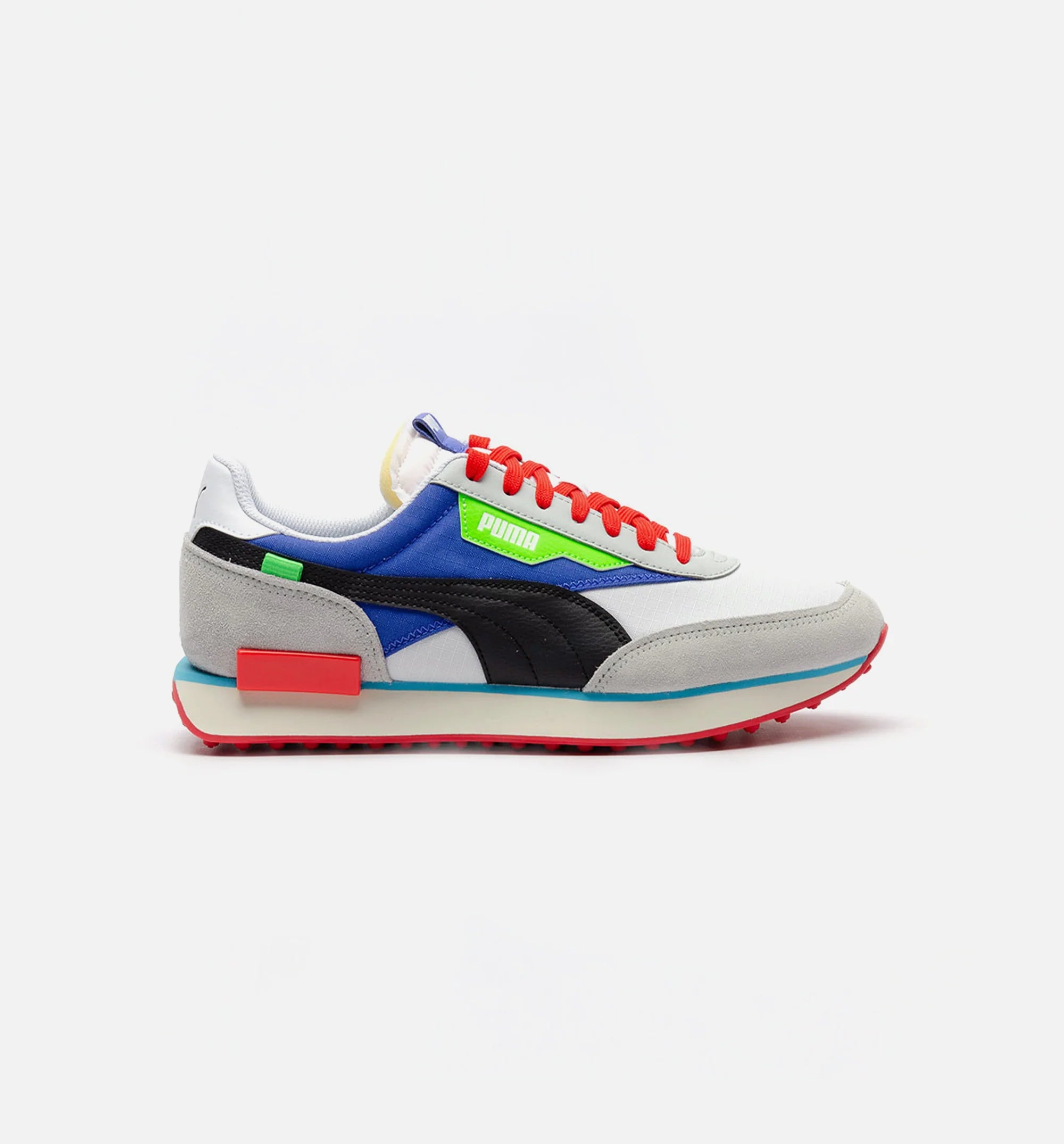 Future Rider Ride On Mens Lifestyle Shoe Blue Grey Red