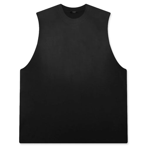 The Dean Sleeveless Tee Pigment Black