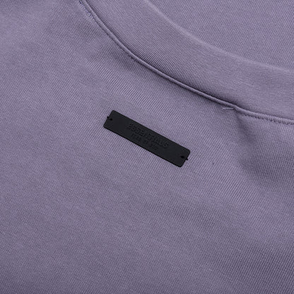 Heavy L S Tee Lavender