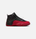 Air Jordan 12 Retro Flu Game Mens Lifestyle Shoe Black Varsity Red